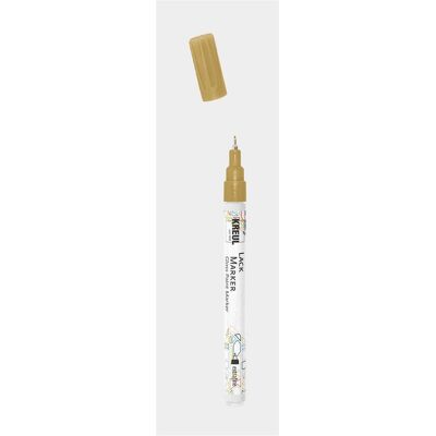 Kreul, Marker, Lackmarker "Gloss Paint Marker", extrafine, gold (1x) Kreul, Marker, Lackmarker "Gloss Paint Marker", extrafine, gold (1x)