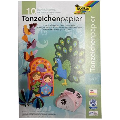 Magni, Bastelpapier, Tonzeichenpapier 22x32cm 10 Blatt farb.sort.,130g (130 g/m², 10x) Magni, Bastelpapier, Tonzeichenpapier 22x32cm 10 Blatt farb.sort.,130g (130 g/m², 10x)