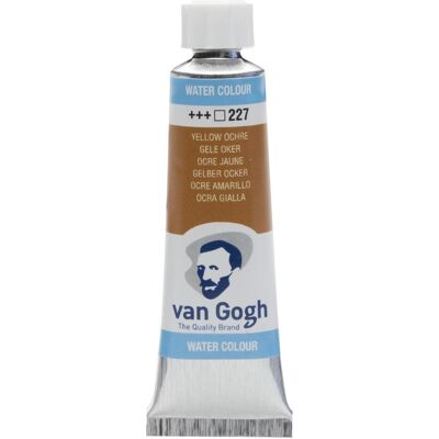 Van Gogh, Künstlerfarbe + Bastelfarbe, Aquarellfarbe 227 Gelber Ocker, 10 ml (10 ml) Van Gogh, Künstlerfarbe + Bastelfarbe, Aquarellfarbe 227 Gelber Ocker, 10 ml (10 ml)