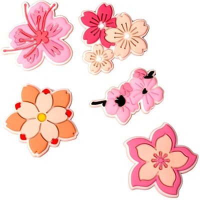 OEM, Sticker, 3D Sticker Pink blossom 5pcs set (5 Sticker) OEM, Sticker, 3D Sticker Pink blossom 5pcs set (5 Sticker)