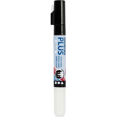 Creativ Company, Marker, Plus Farbmarker gebrochenes Weiss, 5,5 ml (1x) Creativ Company, Marker, Plus Farbmarker gebrochenes Weiss, 5,5 ml (1x)