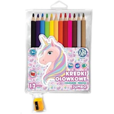 Astra Art Pap, Malstifte, ASTRA art-pap Buntstifte Einhorn 12 Farben + Spitzer (12x) Astra Art Pap, Malstifte, ASTRA art-pap Buntstifte Einhorn 12 Farben + Spitzer (12x)