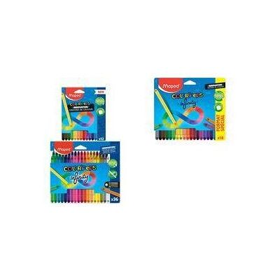 Maped, Malstifte, Dreikant-Buntstift COLOR'PEPS INFINITY, 36er Etui hält 10x länger als normale Buntstifte, 100% Bunt (36x) Maped, Malstifte, Dreikant-Buntstift COLOR'PEPS INFINITY, 36er Etui hält 10x länger als normale Buntstifte, 100% Bunt (36x)