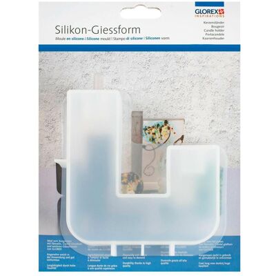 Glorex, Giessform, Kerzengiessform Weiss Glorex, Giessform, Kerzengiessform Weiss