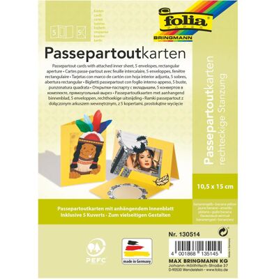 Folia Passepartouts220g/m², rechteck Folia Passepartouts220g/m², rechteck