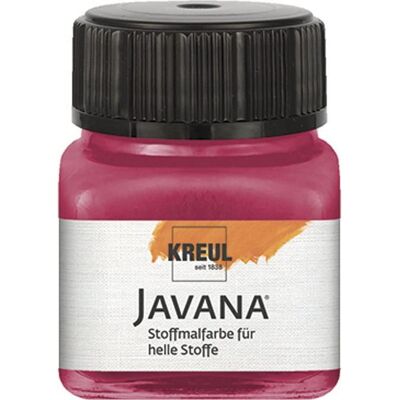 Kreul, Künstlerfarbe + Bastelfarbe, Javana Stoffmalfarbe für helle Stoffe, 20 ml (20 ml) Kreul, Künstlerfarbe + Bastelfarbe, Javana Stoffmalfarbe für helle Stoffe, 20 ml (20 ml)