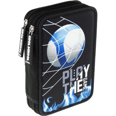 Tinka Magic, Etui, Tinka - double Pencilcase - Football (0-804209) Tinka Magic, Etui, Tinka - double Pencilcase - Football (0-804209)