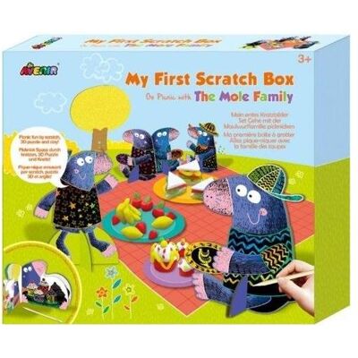 Avenir Kratzbilder Set Maulwurf Avenir Kratzbilder Set Maulwurf