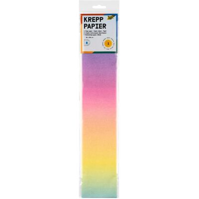 Folia, Bastelpapier, Krepppapier in Lagen farbsortiert 32 g/qm 1 St. (32 g/m², 1x) Folia, Bastelpapier, Krepppapier in Lagen farbsortiert 32 g/qm 1 St. (32 g/m², 1x)