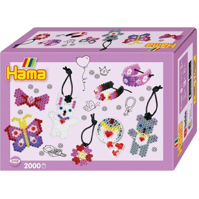 Hama Bügelperlen midi ""Modeschmuck"", Geschenkpackung Durchmesser Bügelperle midi: 5,0 mm Hama Bügelperlen midi ""Modeschmuck"", Geschenkpackung Durchmesser Bügelperle midi: 5,0 mm