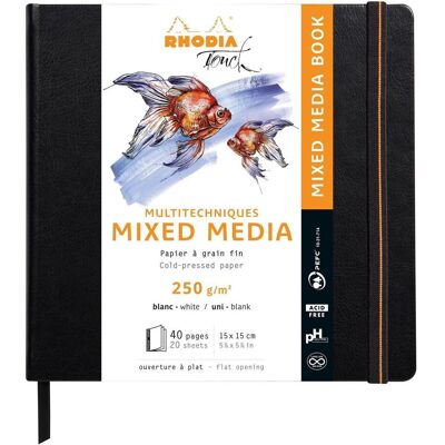 Rhodia, Heft + Block, Touch Mixed Media Book (Sonstige, Blanko, Harter Einband) Rhodia, Heft + Block, Touch Mixed Media Book (Sonstige, Blanko, Harter Einband)