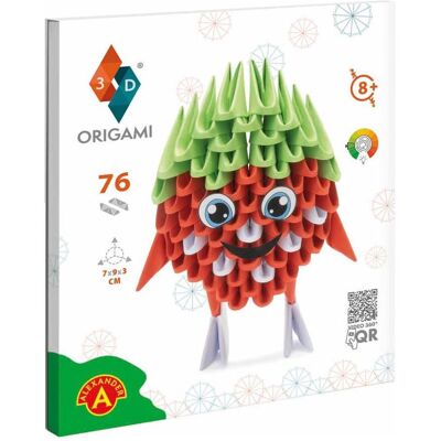 Alexander 3D-Origami - ALEX Erdbeere Alexander 3D-Origami - ALEX Erdbeere