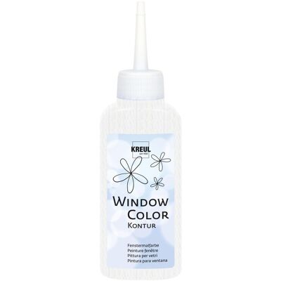 Kreul, Künstlerfarbe + Bastelfarbe, Window Color Kontur (80 ml) Kreul, Künstlerfarbe + Bastelfarbe, Window Color Kontur (80 ml)