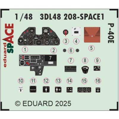 Eduard P-40E SPACE Eduard P-40E SPACE