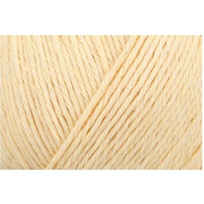 Anchor Cotton Linen 00009 buttermilk ca. 102 m 50 g, Garn + Wolle, Beige Anchor Cotton Linen 00009 buttermilk ca. 102 m 50 g, Garn + Wolle, Beige