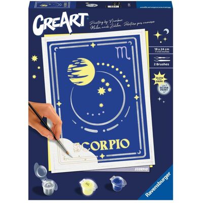 Ravensburger CreArt - Malen nach Zahlen 23740 - Scorpio - ab 14 Jahren Ravensburger CreArt - Malen nach Zahlen 23740 - Scorpio - ab 14 Jahren