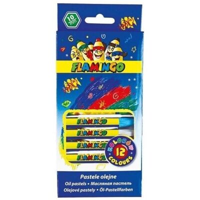 Titanum, Malstifte, Sechseckige Ölpastelle, 12 Farben (12x) Titanum, Malstifte, Sechseckige Ölpastelle, 12 Farben (12x)