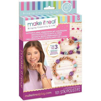 Make it Real Glitzeralarm! Armbänder mit Anhängern Make it Real Glitzeralarm! Armbänder mit Anhängern