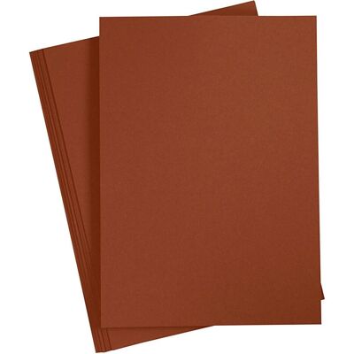 Creativ Company, Bastelpapier, Farbkarton dunkelbraun A4, 20 Blatt (180 g/m², 1x) Creativ Company, Bastelpapier, Farbkarton dunkelbraun A4, 20 Blatt (180 g/m², 1x)
