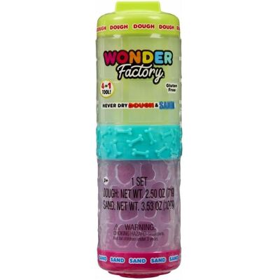 MGA Wonder Factory Never Dry Teig & Sand Grün Rosa MGA Wonder Factory Never Dry Teig & Sand Grün Rosa