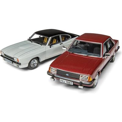 Corgi Screen Stars - Ford Capri Mk2 X-Pack Ford Granada Mk2 2.8i Ghia Corgi Screen Stars - Ford Capri Mk2 X-Pack Ford Granada Mk2 2.8i Ghia