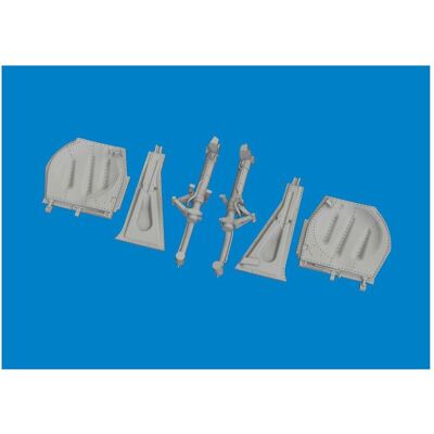 Eduard P-51D undercarriage legs PRINT Eduard P-51D undercarriage legs PRINT