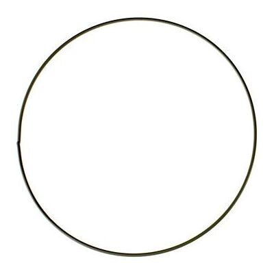 Glorex 6 1294 225 - Metallring zum Basteln mit Durchmesser ca. 20 cm, beschichtet in schwarz, ideal Glorex 6 1294 225 - Metallring zum Basteln mit Durchmesser ca. 20 cm, beschichtet in schwarz, ideal