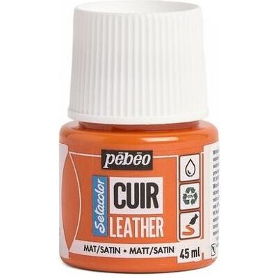 Pebeo, Künstlerfarbe + Bastelfarbe, SetaCuir Lederfarben (45 ml) Pebeo, Künstlerfarbe + Bastelfarbe, SetaCuir Lederfarben (45 ml)