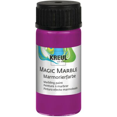 Kreul, Künstlerfarbe + Bastelfarbe, Marmorierfarbe "Magic Marble", magenta, 20 ml (20 ml) Kreul, Künstlerfarbe + Bastelfarbe, Marmorierfarbe "Magic Marble", magenta, 20 ml (20 ml)