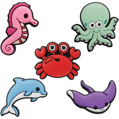 OEM, Sticker, 3D-Aufkleber „Ozean“ – 5er-Set (5 Sticker) OEM, Sticker, 3D-Aufkleber „Ozean“ – 5er-Set (5 Sticker)