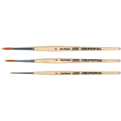 da Vinci, Pinsel, Pinsel Junior Synthetics Serie 303 rund Grösse 12 (5.50 mm) da Vinci, Pinsel, Pinsel Junior Synthetics Serie 303 rund Grösse 12 (5.50 mm)