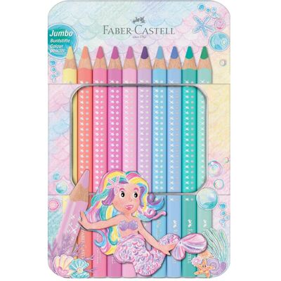 Faber-Castell, Malstifte, Buntstifte Sparkle Pastell, 10er Etui (10x) Faber-Castell, Malstifte, Buntstifte Sparkle Pastell, 10er Etui (10x)