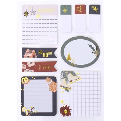Papierdrachen, Haftnotiz, Sticky Notes Weihnachten - Schlittschuhe Papierdrachen, Haftnotiz, Sticky Notes Weihnachten - Schlittschuhe