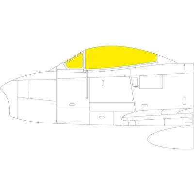 Eduard F-86A TFace CLEAR PROP Eduard F-86A TFace CLEAR PROP