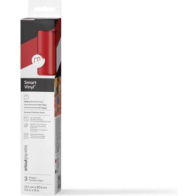 Cricut, Bastelpapier, Smart Vinyl Permanent Joy Xtra 24,1x30,5cm - 3 sheets Elegance Sampler (P) (3x) Cricut, Bastelpapier, Smart Vinyl Permanent Joy Xtra 24,1x30,5cm - 3 sheets Elegance Sampler (P) (3x)