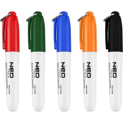 Topex, Marker, Mini-Marker, 5 Farben, Blister (5x) Topex, Marker, Mini-Marker, 5 Farben, Blister (5x)