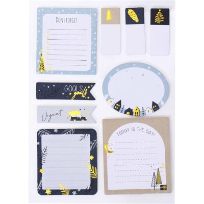 Papierdrachen, Haftnotiz, Sticky Notes Weihnachten - Stille Nacht Papierdrachen, Haftnotiz, Sticky Notes Weihnachten - Stille Nacht