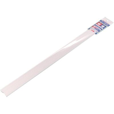 Tamiya Rundprofil 3mm (10) 400 mm weiss Kst. Tamiya Rundprofil 3mm (10) 400 mm weiss Kst.