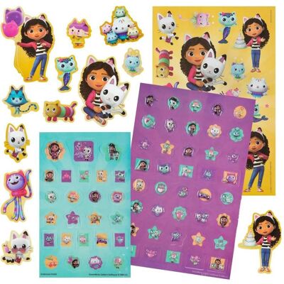 Undercover, Sticker, Motivsticker Gabby's Dollhouse mit 500 Stickern, Motiv (500 Sticker) Undercover, Sticker, Motivsticker Gabby's Dollhouse mit 500 Stickern, Motiv (500 Sticker)