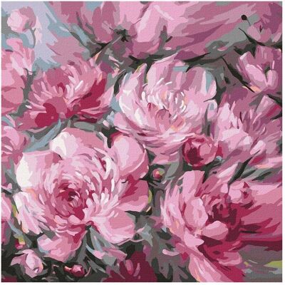 Ideyka Malen nach Zahlen - Üppiger Blumenstrauss Ideyka Malen nach Zahlen - Üppiger Blumenstrauss