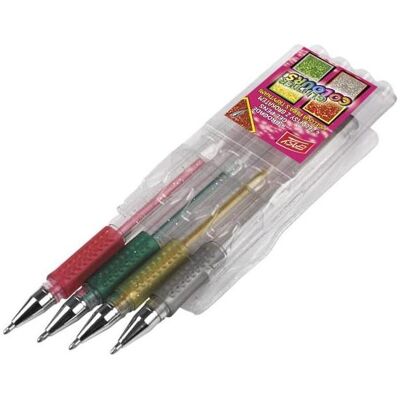 Bertus, Schreibstifte, Glitzer-Gelstift 4 Farben EINFACH (4x) Bertus, Schreibstifte, Glitzer-Gelstift 4 Farben EINFACH (4x)
