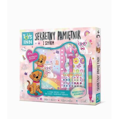 Stnux, Heft + Block, Pamiętnik Secret Message Zwierzęta Stnux, Heft + Block, Pamiętnik Secret Message Zwierzęta