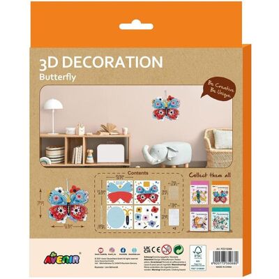 Avenir 3D Dekoration Schmetterling Avenir 3D Dekoration Schmetterling