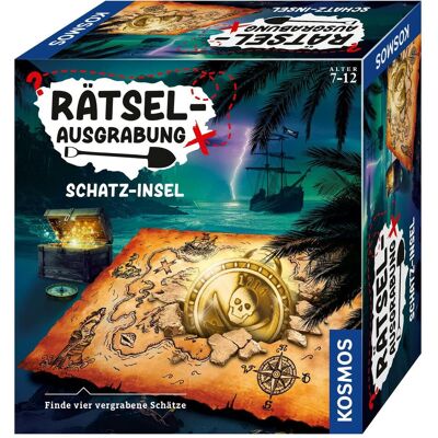 Kosmos Rätsel zum Ausgraben 10c m Schatzinsel 7+ Disp=10 Kosmos Rätsel zum Ausgraben 10c m Schatzinsel 7+ Disp=10