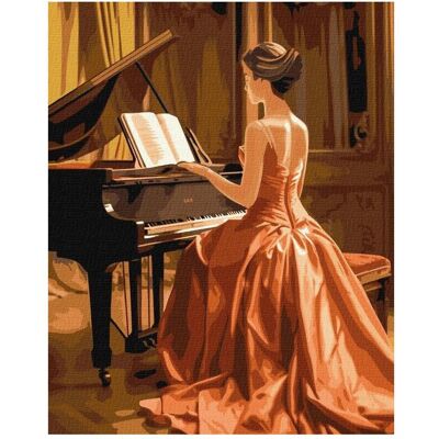 Ideyka Malen nach Zahlen - Der grosse Pianist Ideyka Malen nach Zahlen - Der grosse Pianist