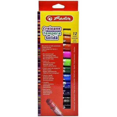 Herlitz, Malstifte, Poster Buntstifte in Stiftform 12 Farben (12x) Herlitz, Malstifte, Poster Buntstifte in Stiftform 12 Farben (12x)