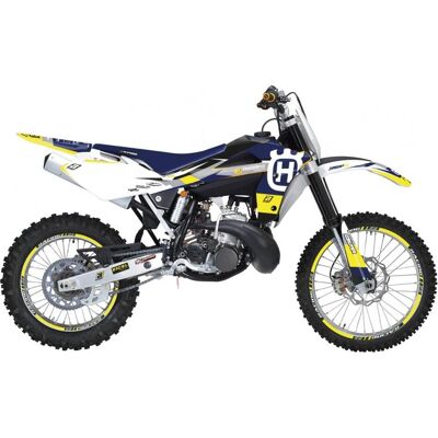Blackbird, Sticker, STICKER SET HUSQVARNA CR 125 '06-'08, WR 250/300 '06-'13 DREAM 5 FARBE GELB BLAU WEISS Blackbird, Sticker, STICKER SET HUSQVARNA CR 125 '06-'08, WR 250/300 '06-'13 DREAM 5 FARBE GELB BLAU WEISS