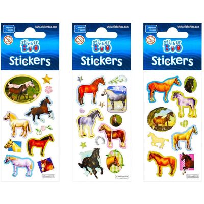 Sticker Boo, Sticker, stickervel Pferde Sticker Boo, Sticker, stickervel Pferde