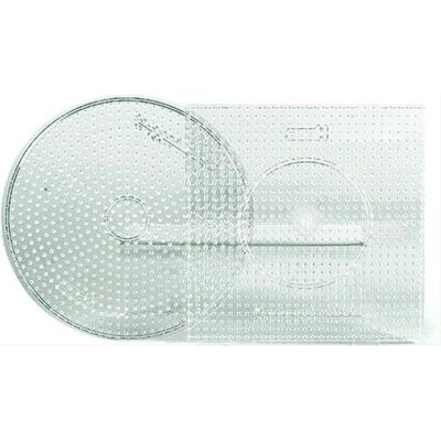 Hama Perlen 2 Stiftpl. transparent Kreis/Quadra Hama Perlen 2 Stiftpl. transparent Kreis/Quadra
