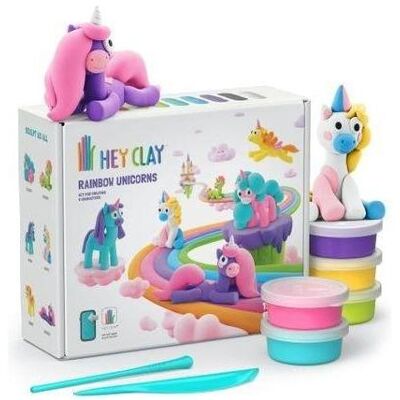 Tm, Modelliermasse, Hej Clay - Tęczowe jednorożce Tm, Modelliermasse, Hej Clay - Tęczowe jednorożce